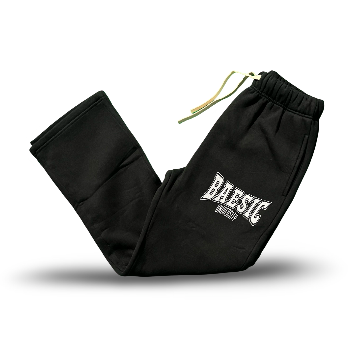 Black University pants