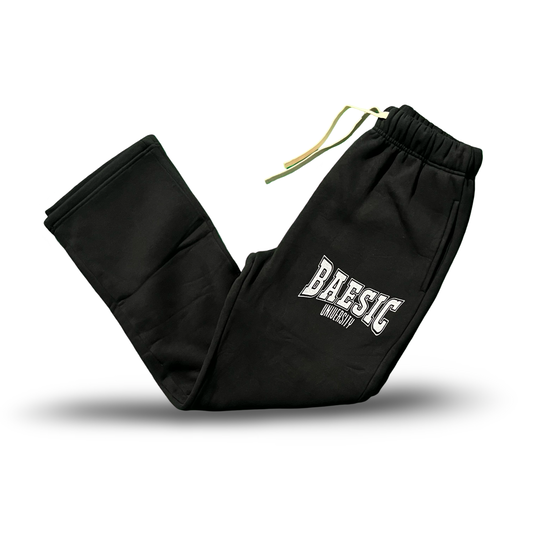 Black University pants