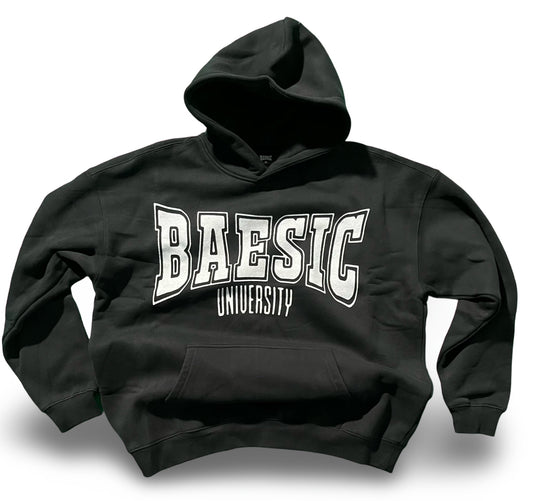 Black University Hoodie