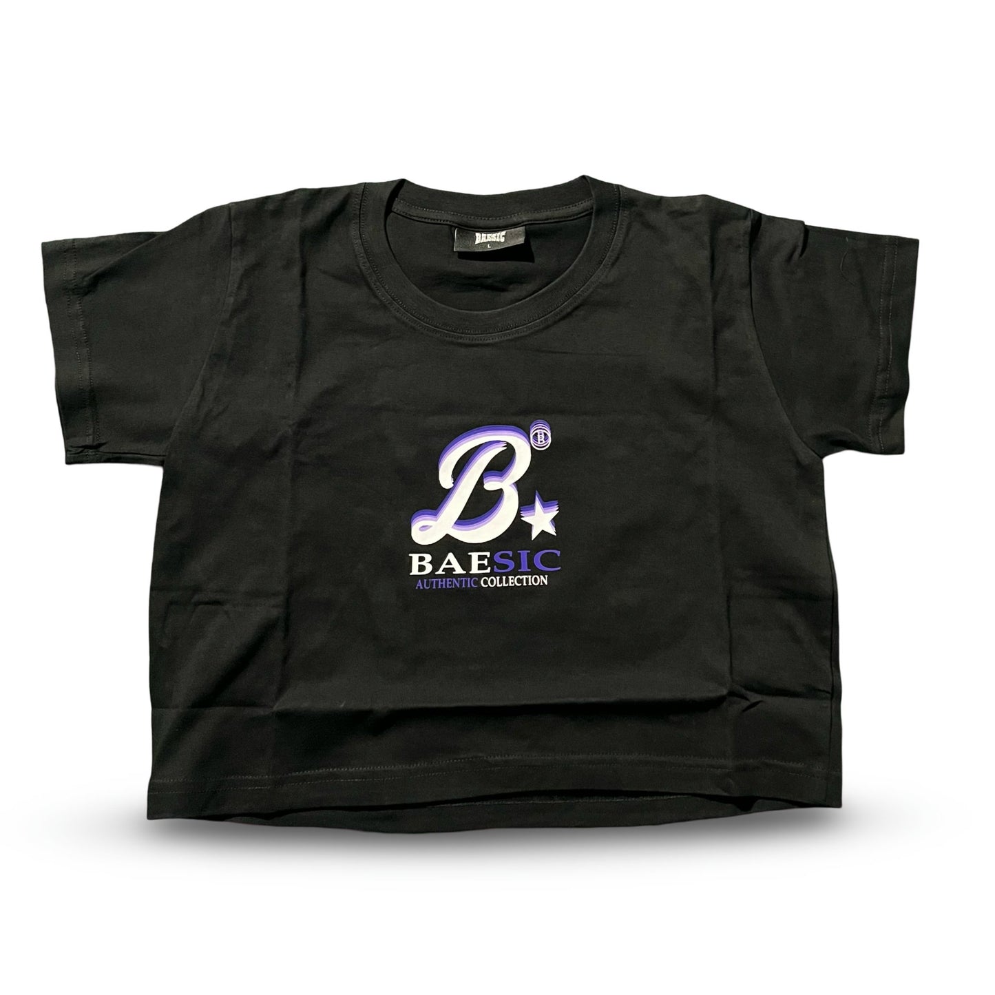 Purple female Crop Top