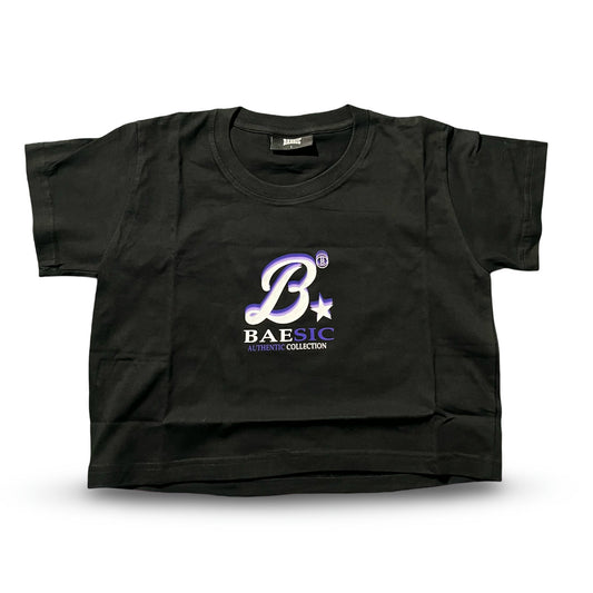 Purple female Crop Top